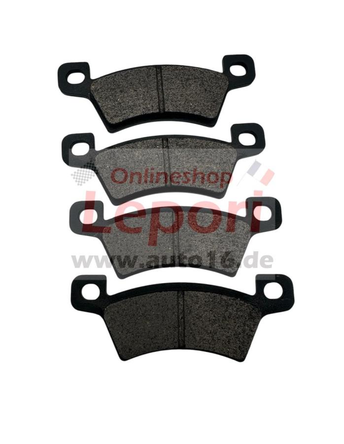 Satz Bremsklötze hinten Microcar MC1, MC2 Bremssattel seitlich - Zulieferer